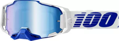 100% Armega Blue Blue Mirror Goggles
