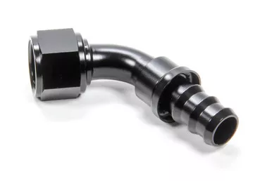 #12 60 Degree Hose End Push Lock HF-16012BLK