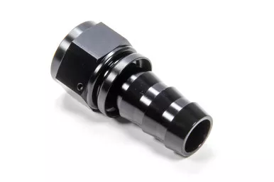 #16 Straight Hose End Push Lock HF-10016BLK