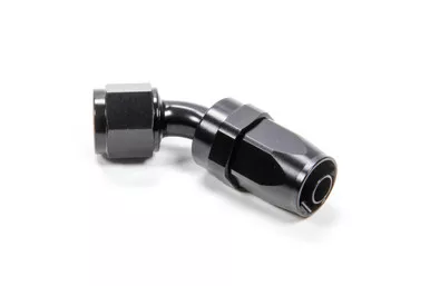 #6 45 Degree Swivel Hose End HF-24506BLK