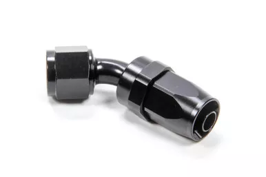 #8 45 Degree Swivel Hose End HF-24508BLK