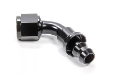 #8 60 Degree Hose End Push Lock HF-16008BLK