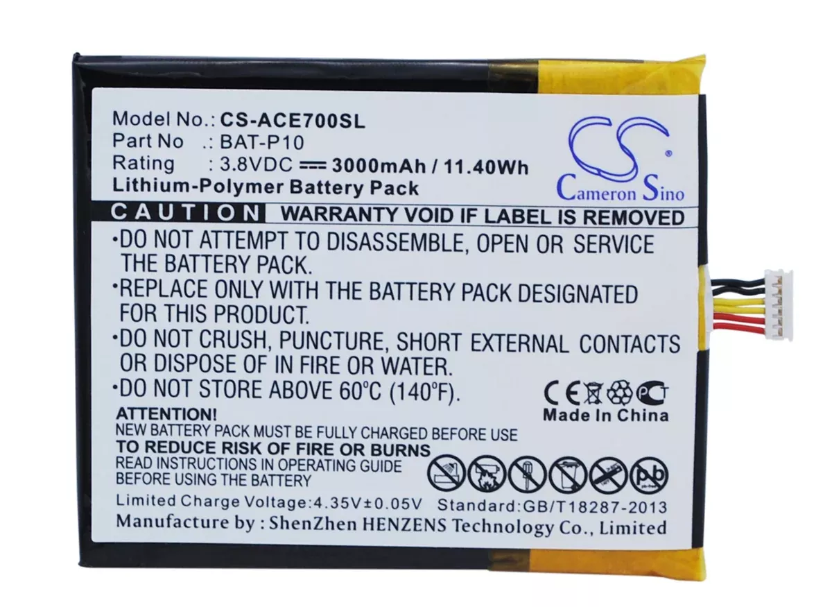 Acer Liquid E700 Liquid E700 Triple E39 Mobile Phone Replacement Battery