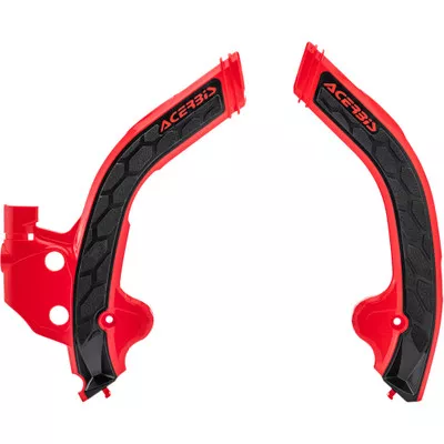 Acerbis Beta 200 RR 2T 2020-2021 X-Grip Frame Guards – Red/Black