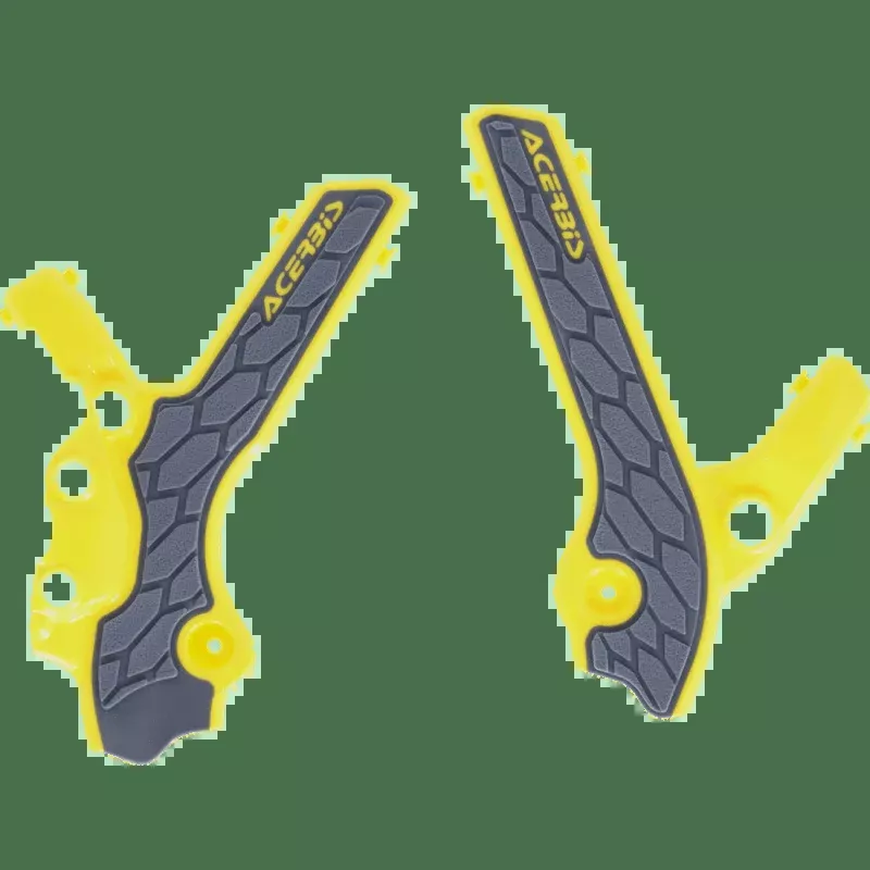 Acerbis Frame Guards X Grip DRZ400 GRY/Yell