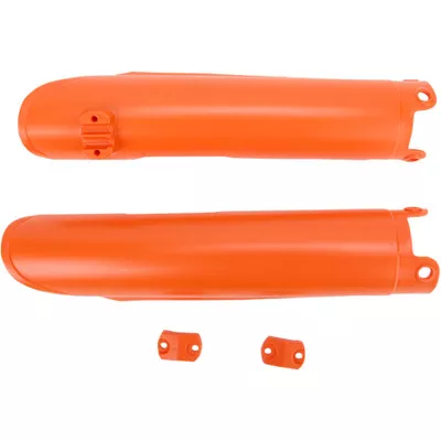 Acerbis KTM 105 SX 2000-2007 Lower Fork Covers for Inverted Forks – KTM Orange