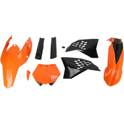 Acerbis KTM 200 XC 2008 -2010 Full Replacement Body Kit – OE Orange/Black