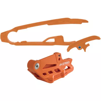 Acerbis KTM 450 XC-W 2012-2016 Chain Guide and Slider Kit - KTM - Orange