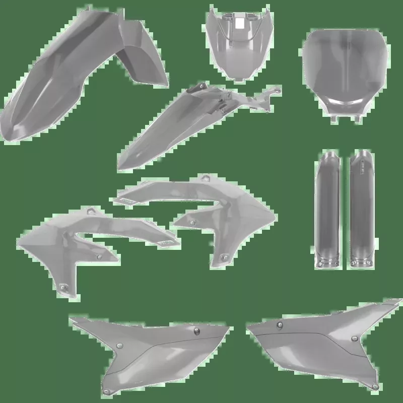 Acerbis Plastic Kit Full-Grey YZ250F:24-24, YZ450F/FX:23-24