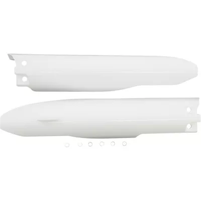 Acerbis Suzuki RM 125 2004-2006 Lower Fork Covers – White