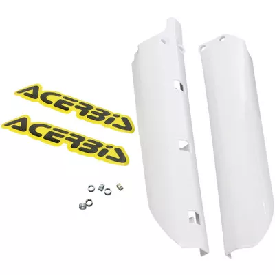 Acerbis Yamaha YZ 80 1993-2001 Lower Fork Covers - White