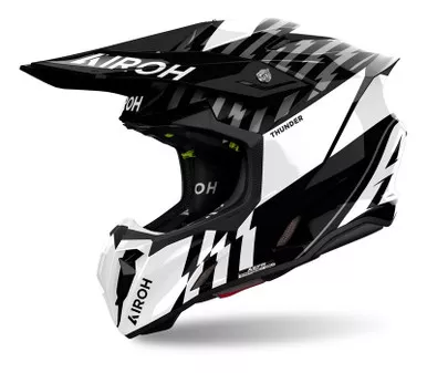 Airoh Twist 3 Thunder Black Gloss Helmet