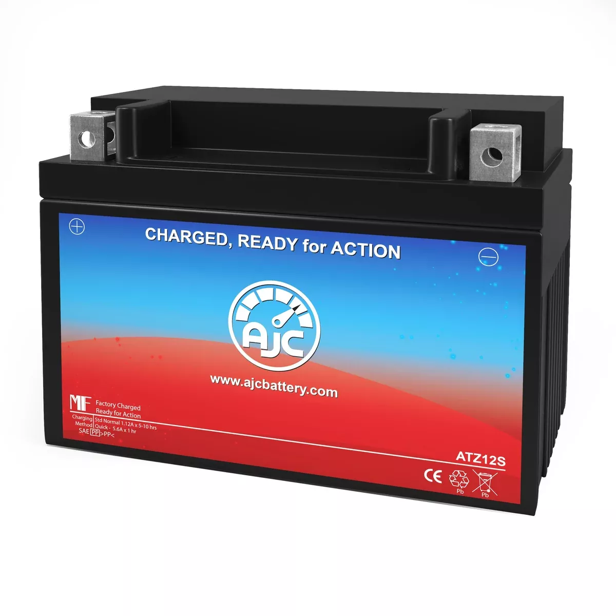 AJC Battery Compatible with AJC Z12S Powersports Battery