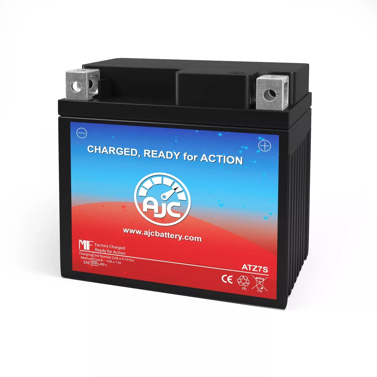 AJC Battery Compatible with AJC Z7S Powersports Battery