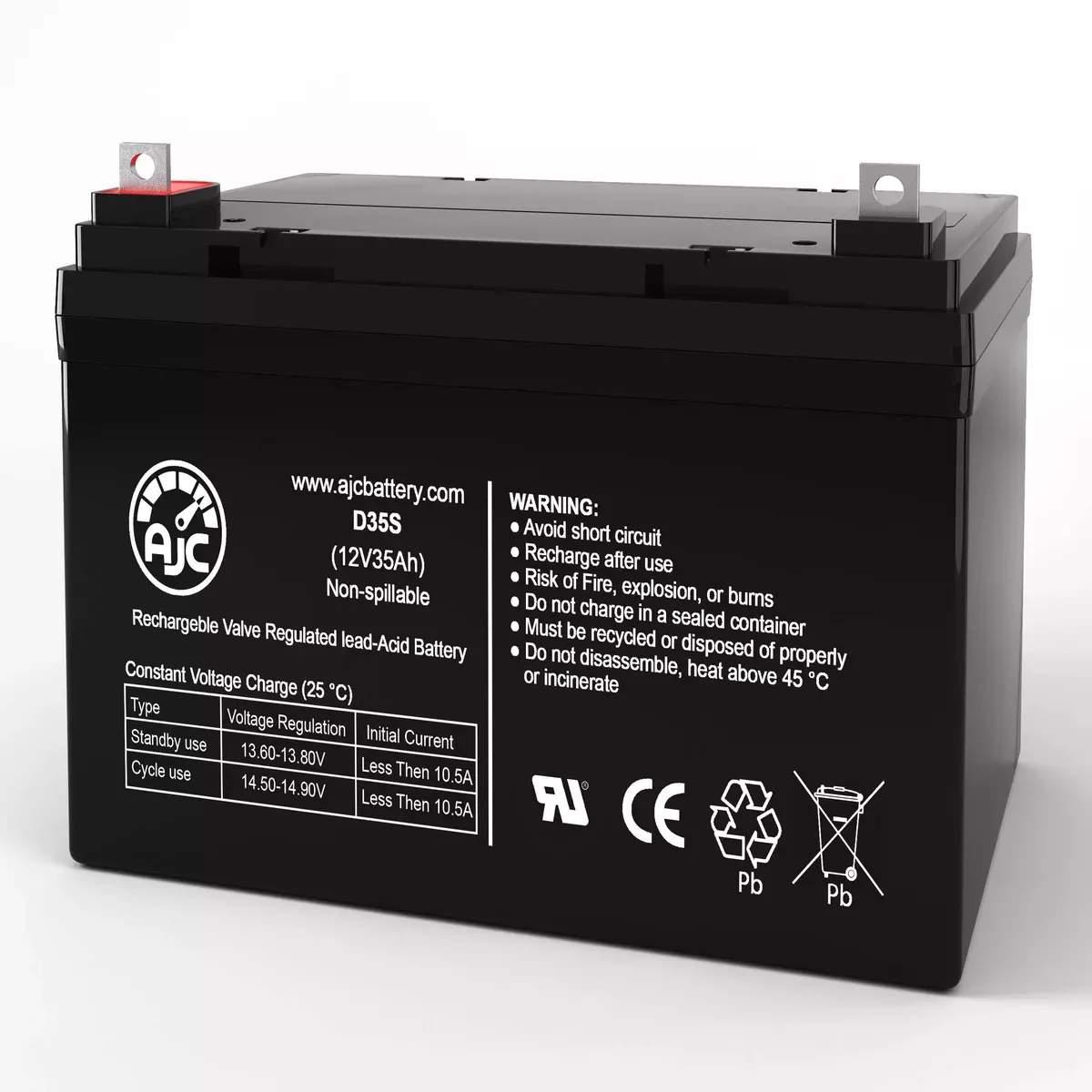 AJC Battery Compatible with Best Technologies LI 950 12V 35Ah UPS Battery