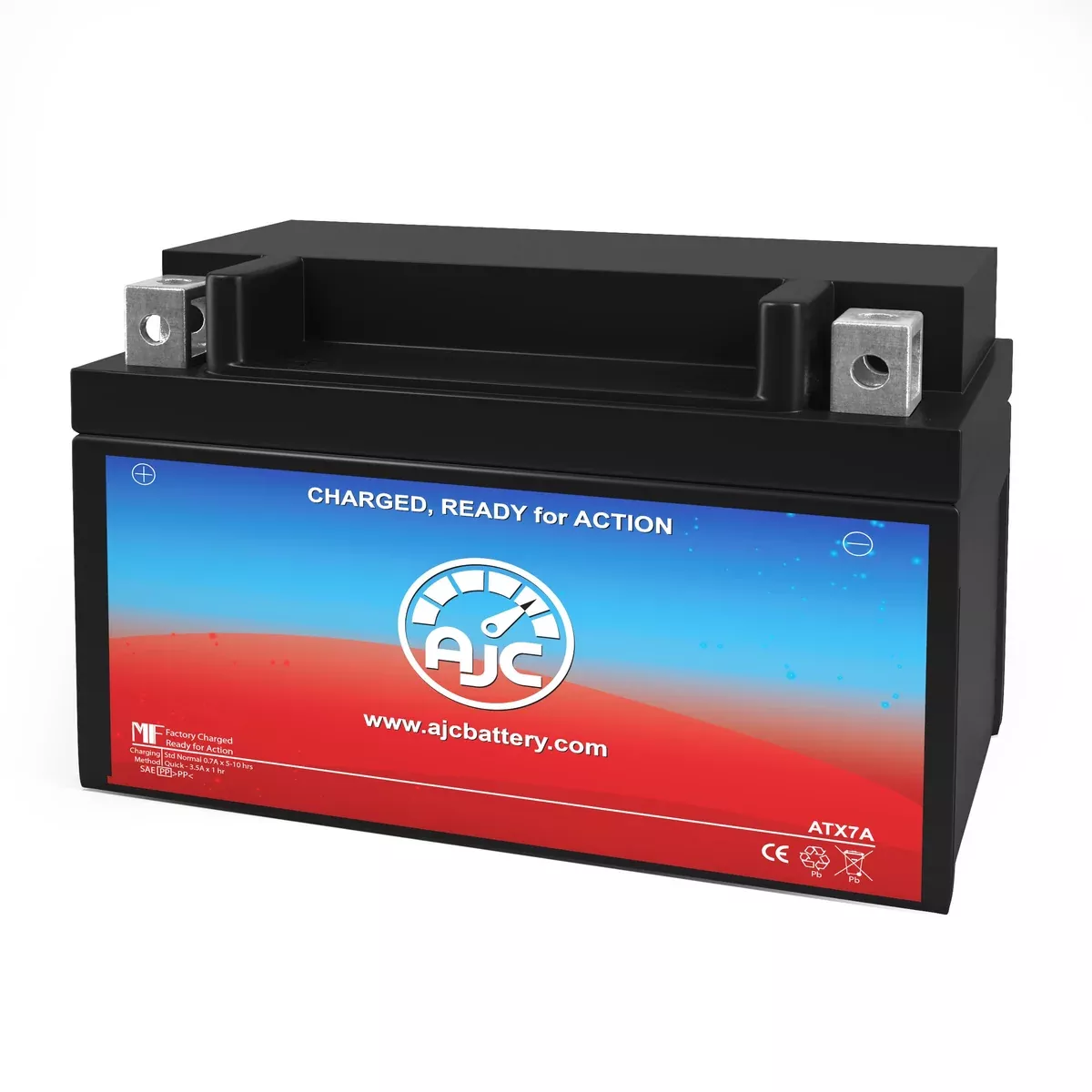 AJC Battery Compatible with Xtreme CYLA7ABSXTA Powersports Battery