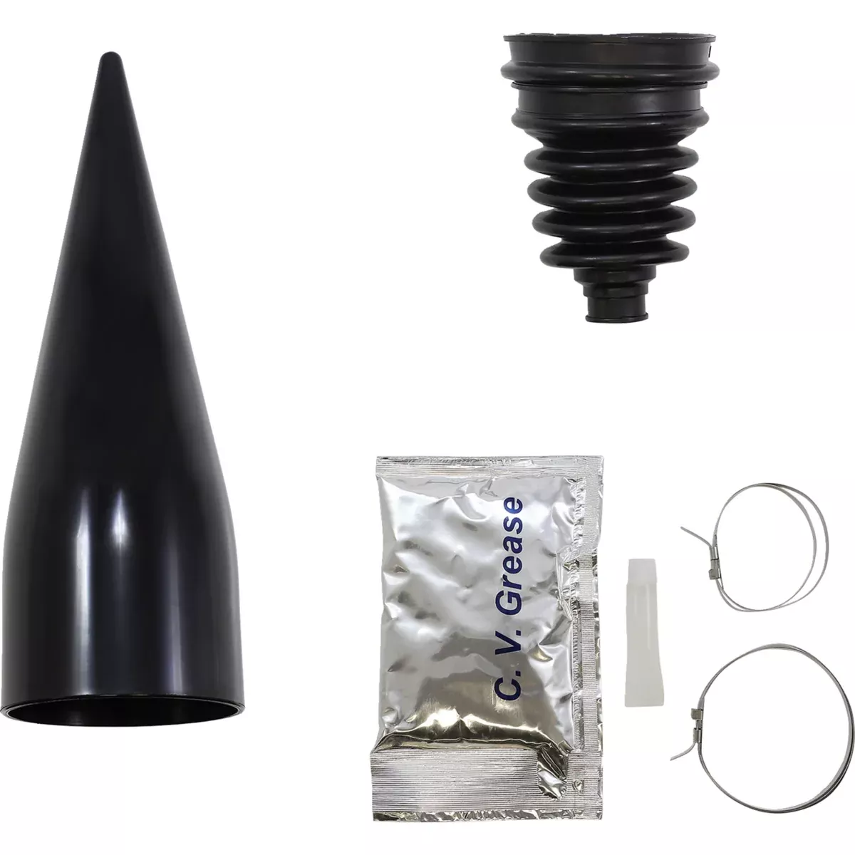 ALL BALLS 0213-0788 19-5038 EZ Trail Boot XL and Installation Tool Kit CV Boot Kit – EZ Trail – XL – with Cone Tool – Universal