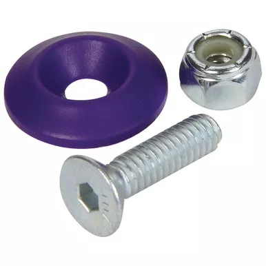 Allstar Performance Countersunk Bolt Kit Purple 50pk ALL18687-50