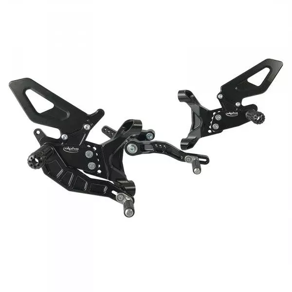 Alpha Racing Adjustable Rearsets For BMW S1000RR M1000RR