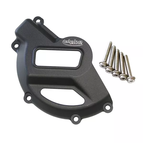 Alpha Racing Alternator Cover Protection, Aluminum