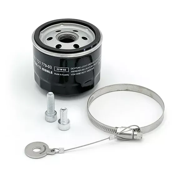 Alpha Racing Oil Filter Locking Kit, Complete