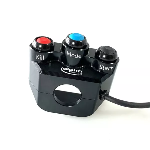 Alpha Racing Switch Unit Right 3 Buttons, M RCK