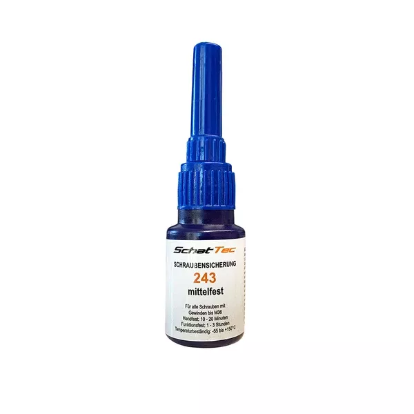Alpha Racing Threadlocker 243 Medium Strength, 10 Ml