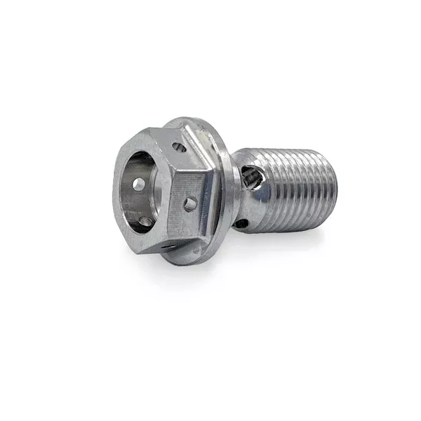 Alpha Racing Titanium Banjo Bolt M10x1.0x19 MM