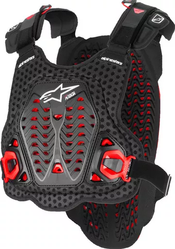 Alpinestars A-5 Plasma Black Red White Chest Protector