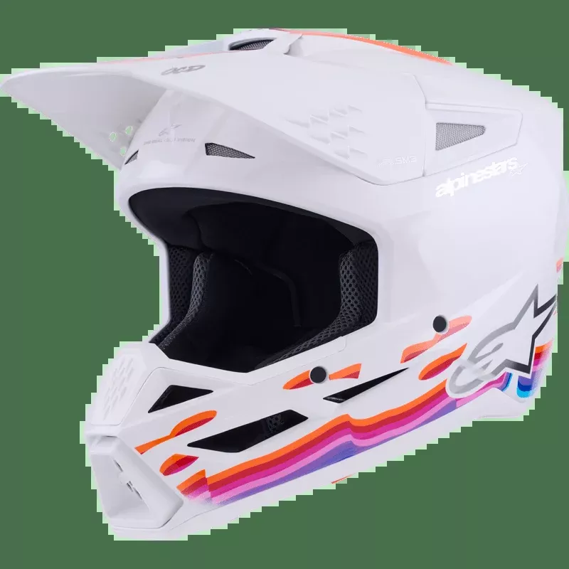 Alpinestars Helmet SM3 Force White-Gloss