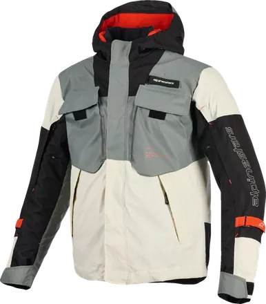 Alpinestars Mospher Waterproof Fur Gray Black Ice Jacket