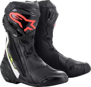 Alpinestars Supertech R Black Red Boots