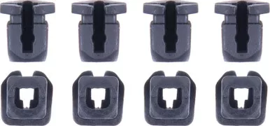 Alpinestars Supertech R10 Spoiler Connector Set Black Spoiler Connector