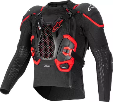 Alpinestars Tech-Air V2 Black Red Off-Road System