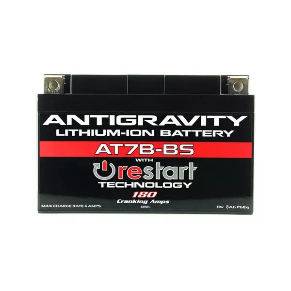 Antigravity AT7B-BS Lightweight Lithium Motorcycle Battery For V4 V4S V4R