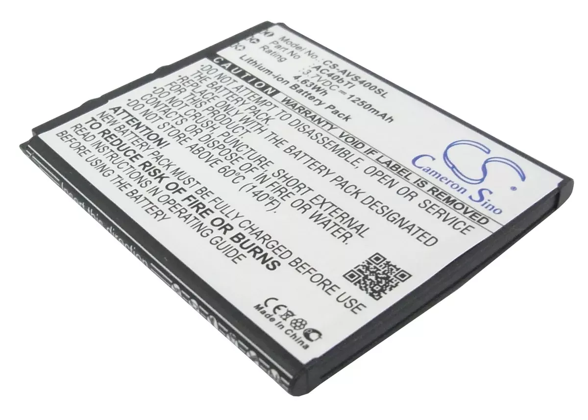 Archos 40b Titanium 40b Titanium Surround Titanium 40b Titanium 40b 4GB Mobile Phone Replacement Battery