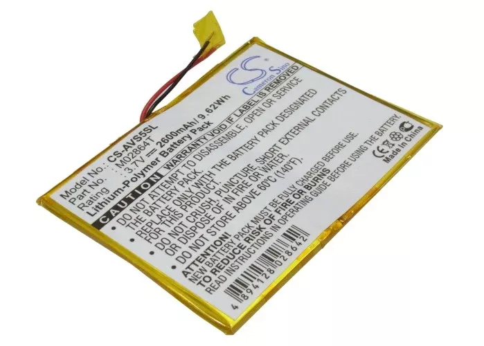 Archos 5 60GB Media Player Replacement Battery