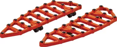 Arlen Ness MX Driver Floorboards Orange - 06-872