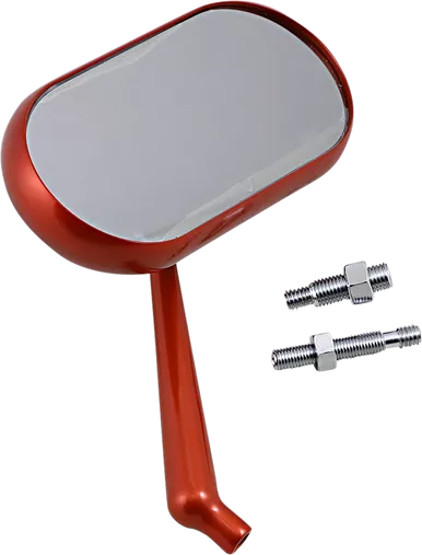 Arlen Ness Oval Mirror Orange Right - 13-187