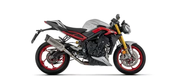 Arrow 77025PK Full System With Indy RaceEVO Titanium Slip Ons