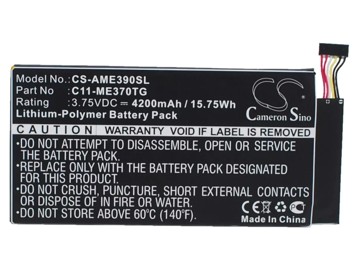 Asus ME370TG Tablet Replacement Battery