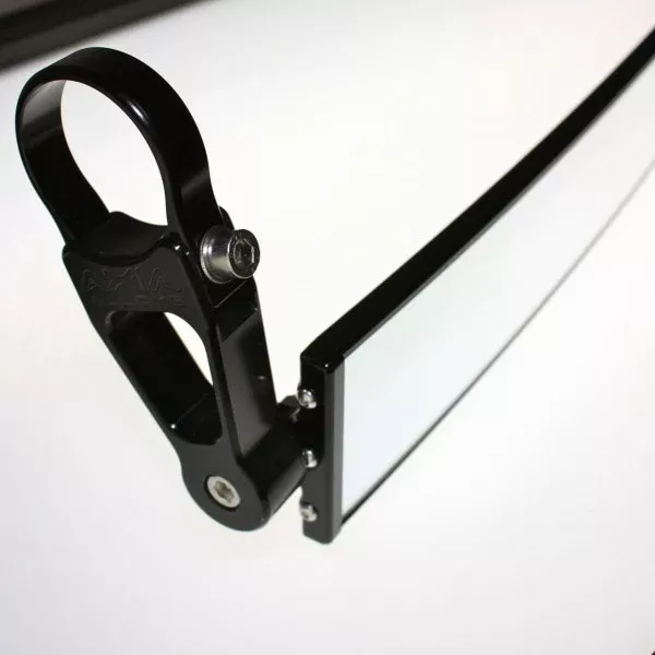 Axia 17″ Wide Panoramic Rearview Mirror 2.5″ Arms – MODPRVMSSV-BK