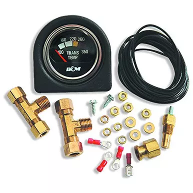 B&M 80212 Transmission Temperature Gauge Kit for Performance Vehicles