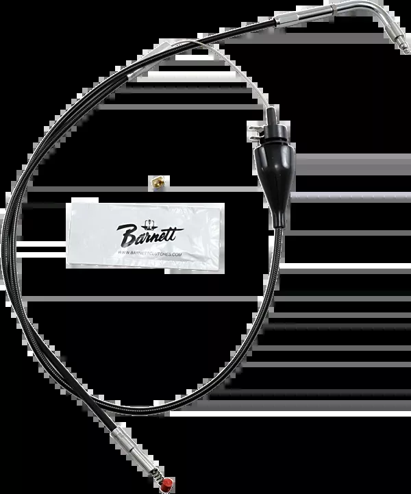 Barnett Black Vinyl Idle Cable – Cruise – 25″ Length