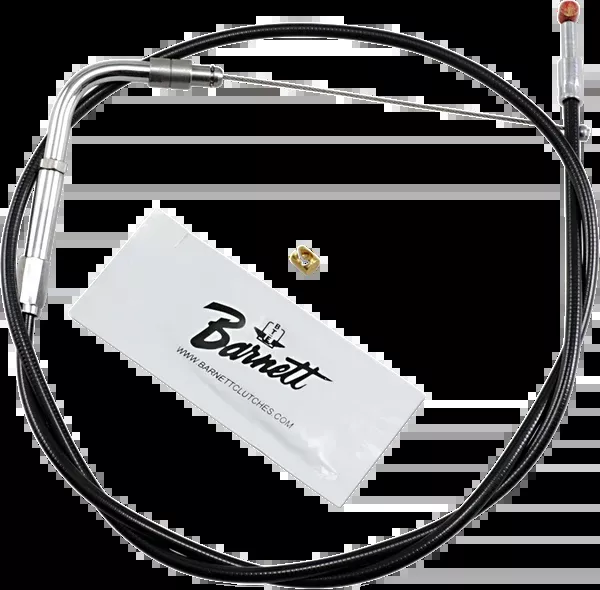 Barnett Black Vinyl Throttle Cable – +3″ Size – 34″ Length