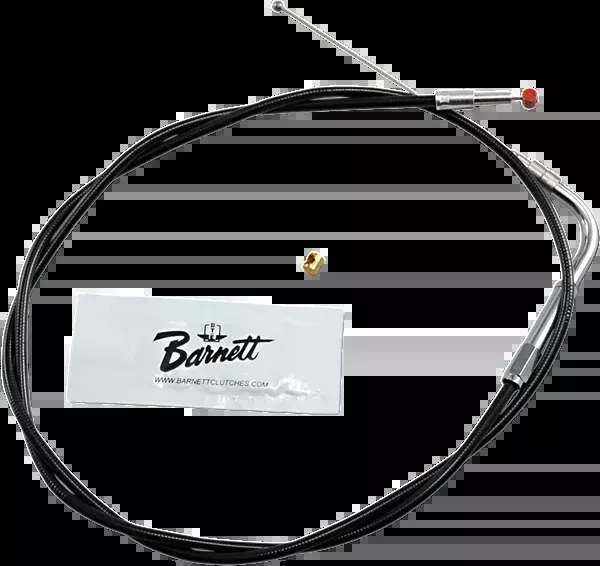 Barnett Black Vinyl Throttle Cable – +3″ Size – 42″ Length