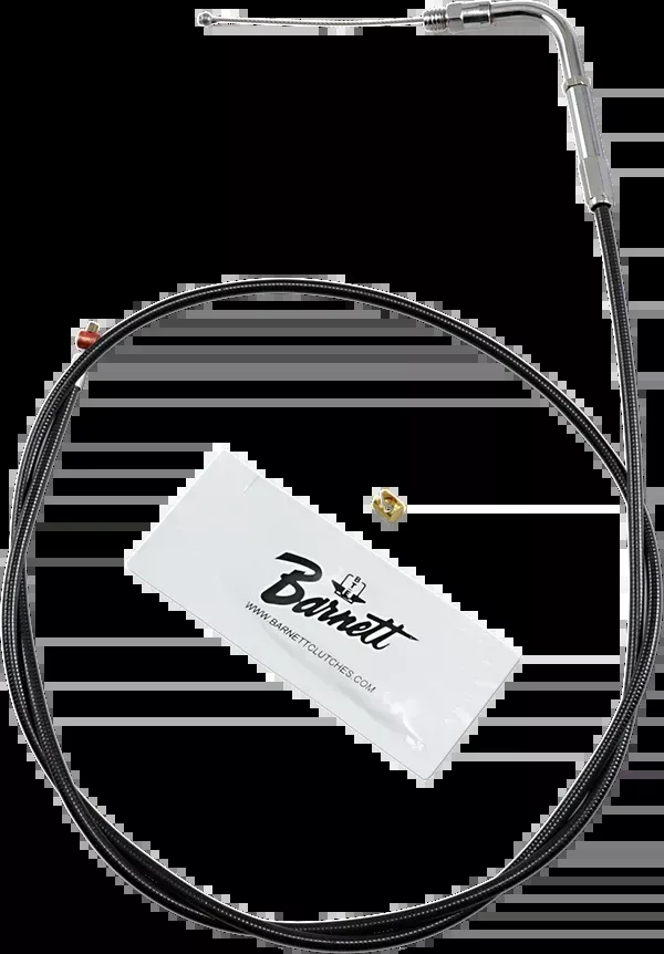 Barnett Black Vinyl Throttle Cable - 44" Length