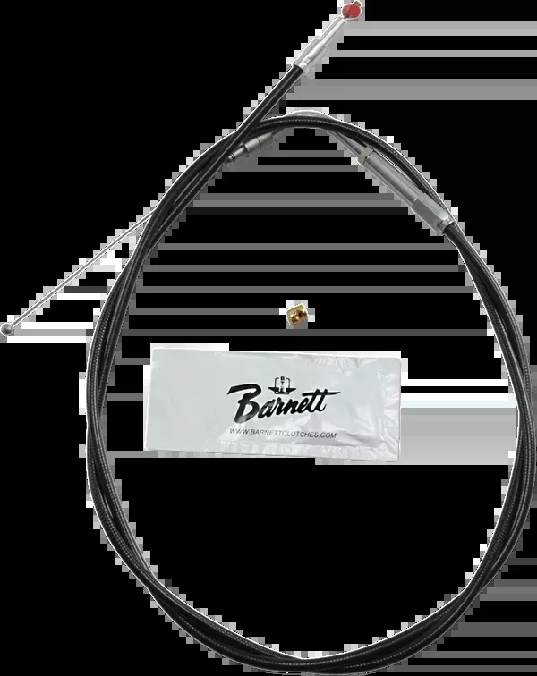 Barnett Black Vinyl Throttle Cable – +6″ Size – 45″ Length