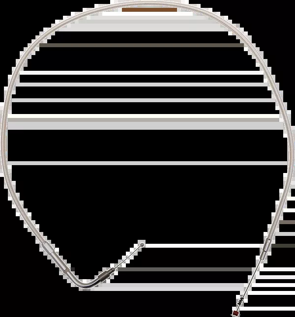 Barnett Platinum Series Idle Cable - +3" - Dyna/Softail/FXR