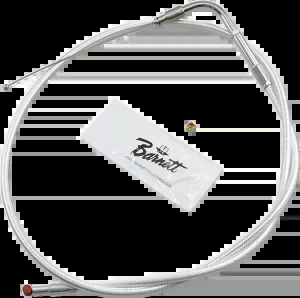 Barnett Platinum Series Throttle Cable – +3″ – Dyna/Softail/FXR